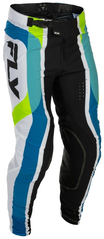 Pantalón Fly Racing Lite Current L.e. - Blanco/Lime/Azul