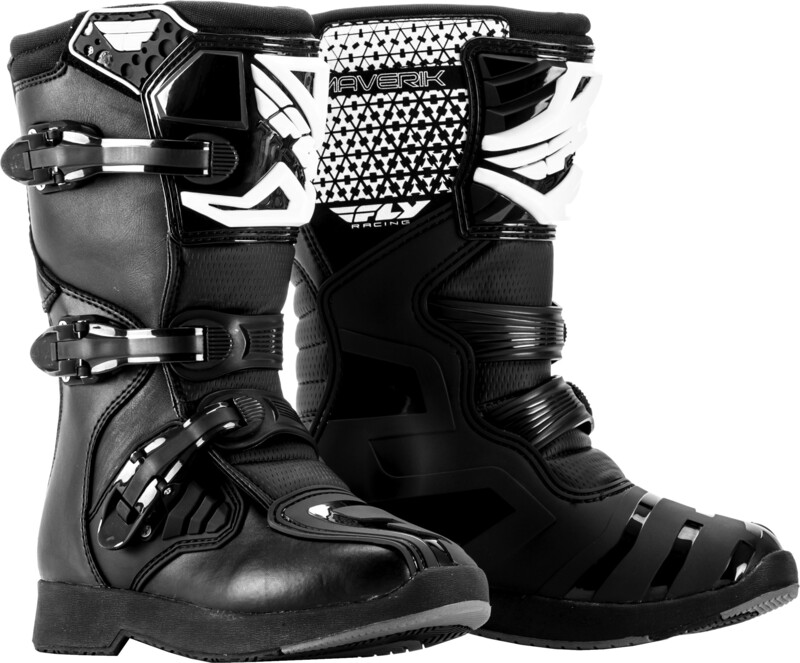 Botas Infantiles Fly Racing Maverik - Negro