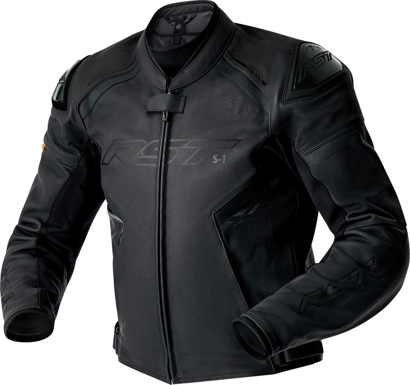 Chaqueta de Piel RST S1 D3o - Negro