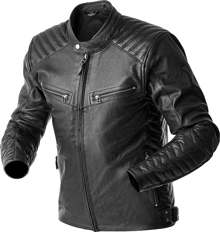Chaqueta de Piel RST Roadster AIR D3o - Negro