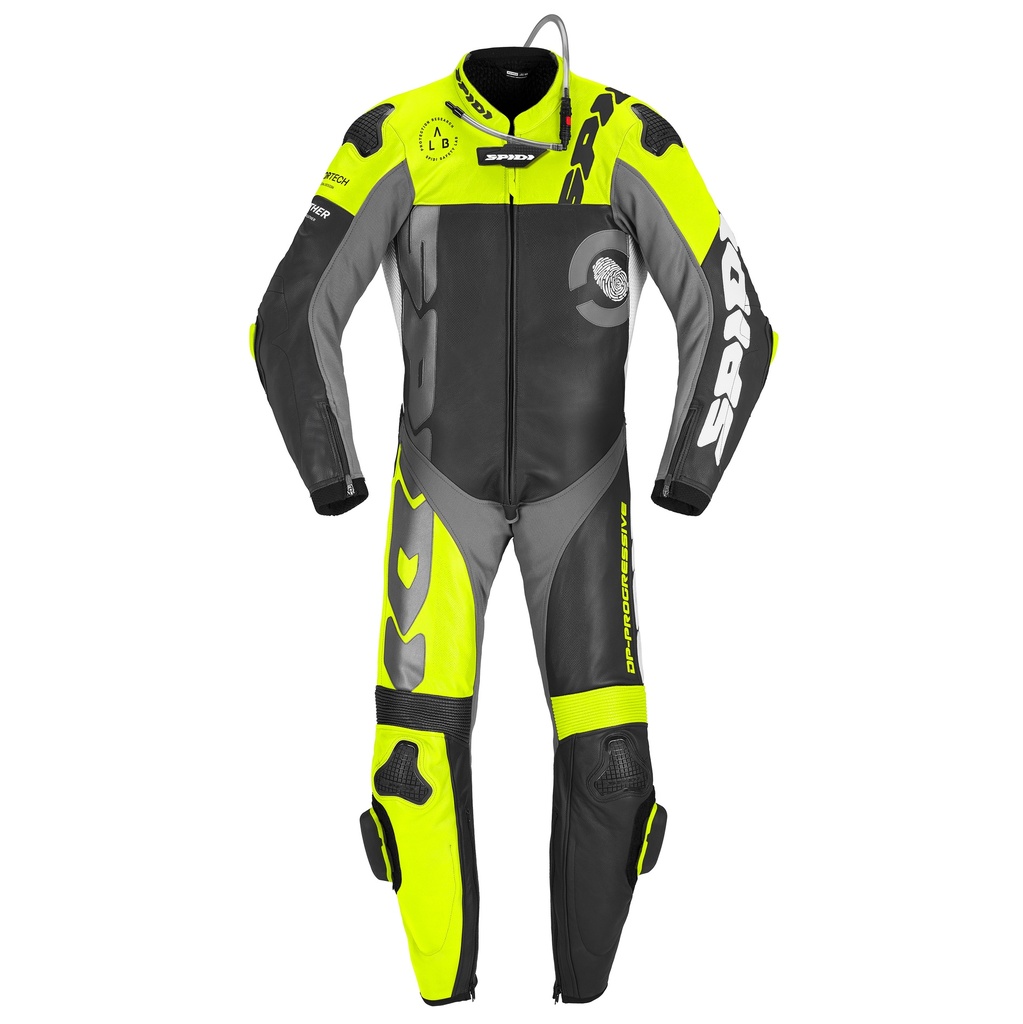 Mono Spidi DP-Progressive Perforated PRO - Negro/Amarillo Fluor