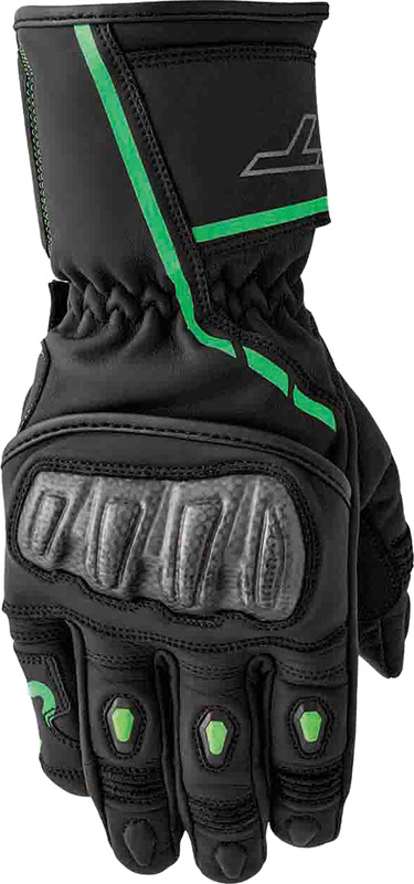 Guantes RST S1 - Negro/Verde Neón