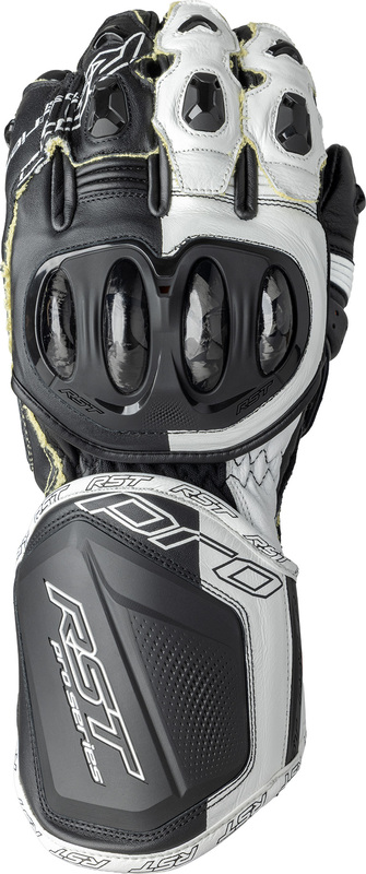 Guantes RST Pro Series GP D3o - Negro/Blanco