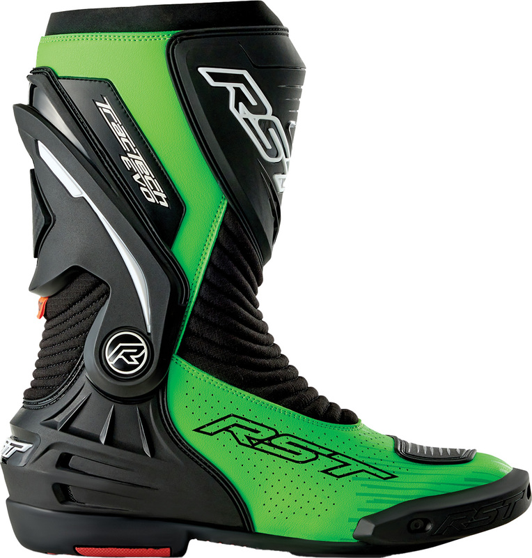 Botas RST Tractech EVO D3o - Negro/Verde Fluo