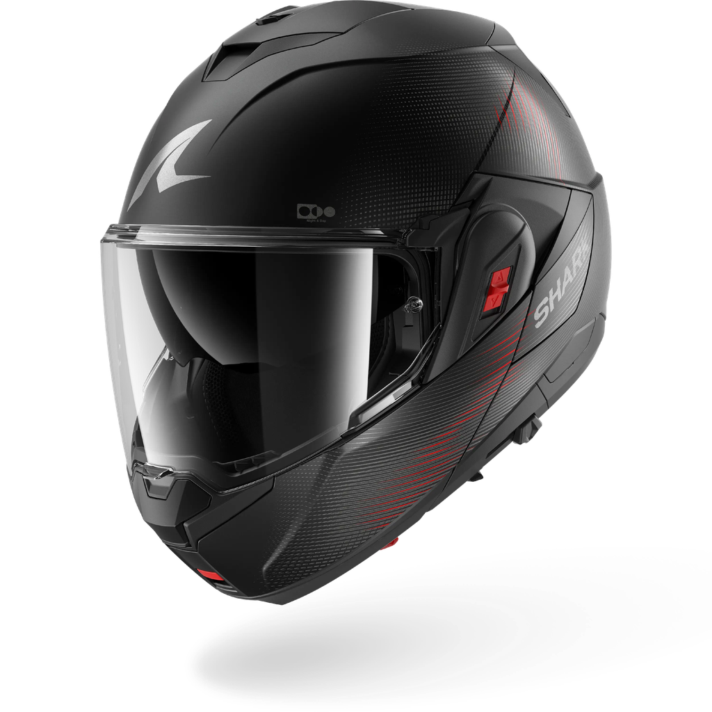 Casco Modular Shark Oxo Sp Lyne Mat KAA