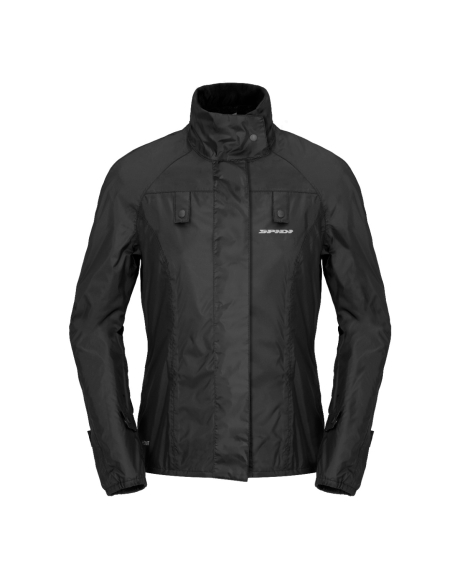 Chaqueta Spidi Rain Chest H2Out Lady Under - Negro Intenso