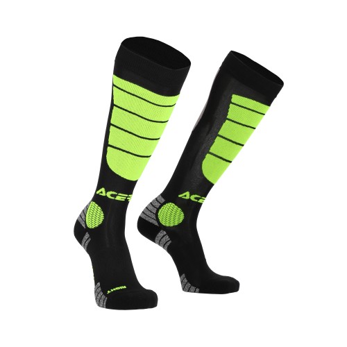 Calcetines Acerbis Mx Impact Negro/Amarillo