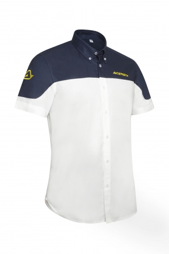 Camisa Acerbis Team Blanco/Azul