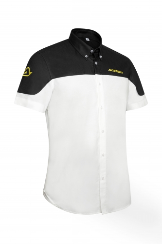 Camisa Acerbis Team Blanco/Negro
