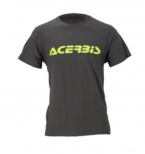 Camiseta Acerbis Logo Gris Mel.