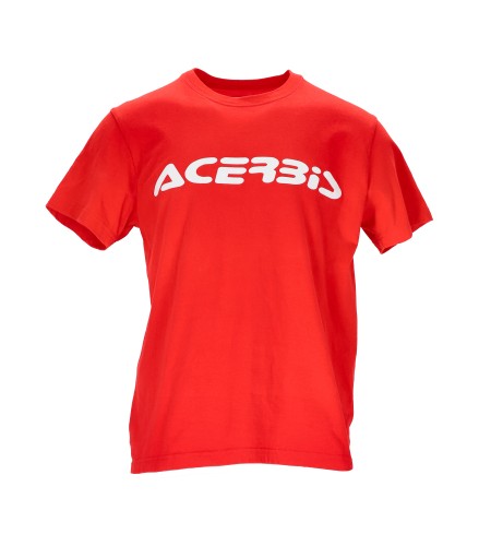 Camiseta Acerbis Logo Rojo