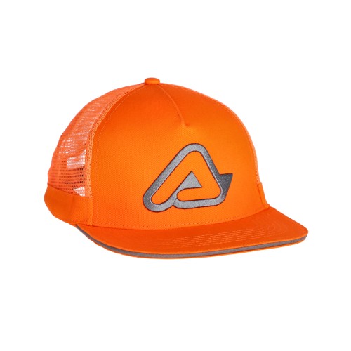Gorra Acerbis C Logo Naranja/Gris