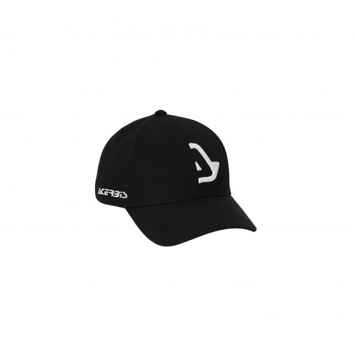 Gorra Acerbis Logo Blanco/Negro