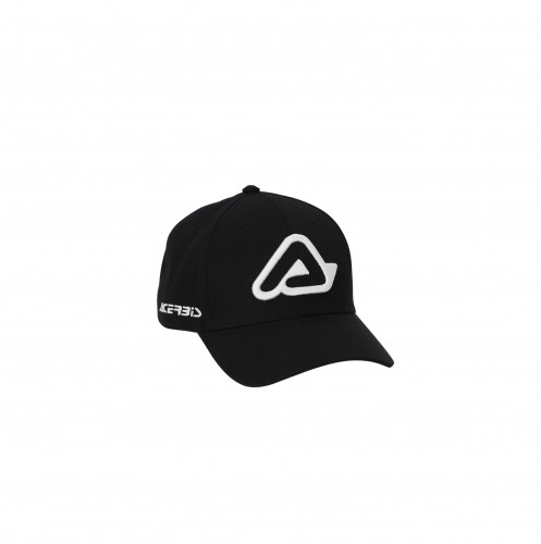 [0024881.315] Gorra Acerbis Logo Negro/Blanco