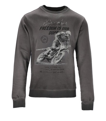 Sudadera Acerbis Sp Club Freedom Gris Mel.