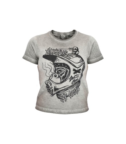 Camiseta Acerbis Sp Club Monkey Niño Claro Gris