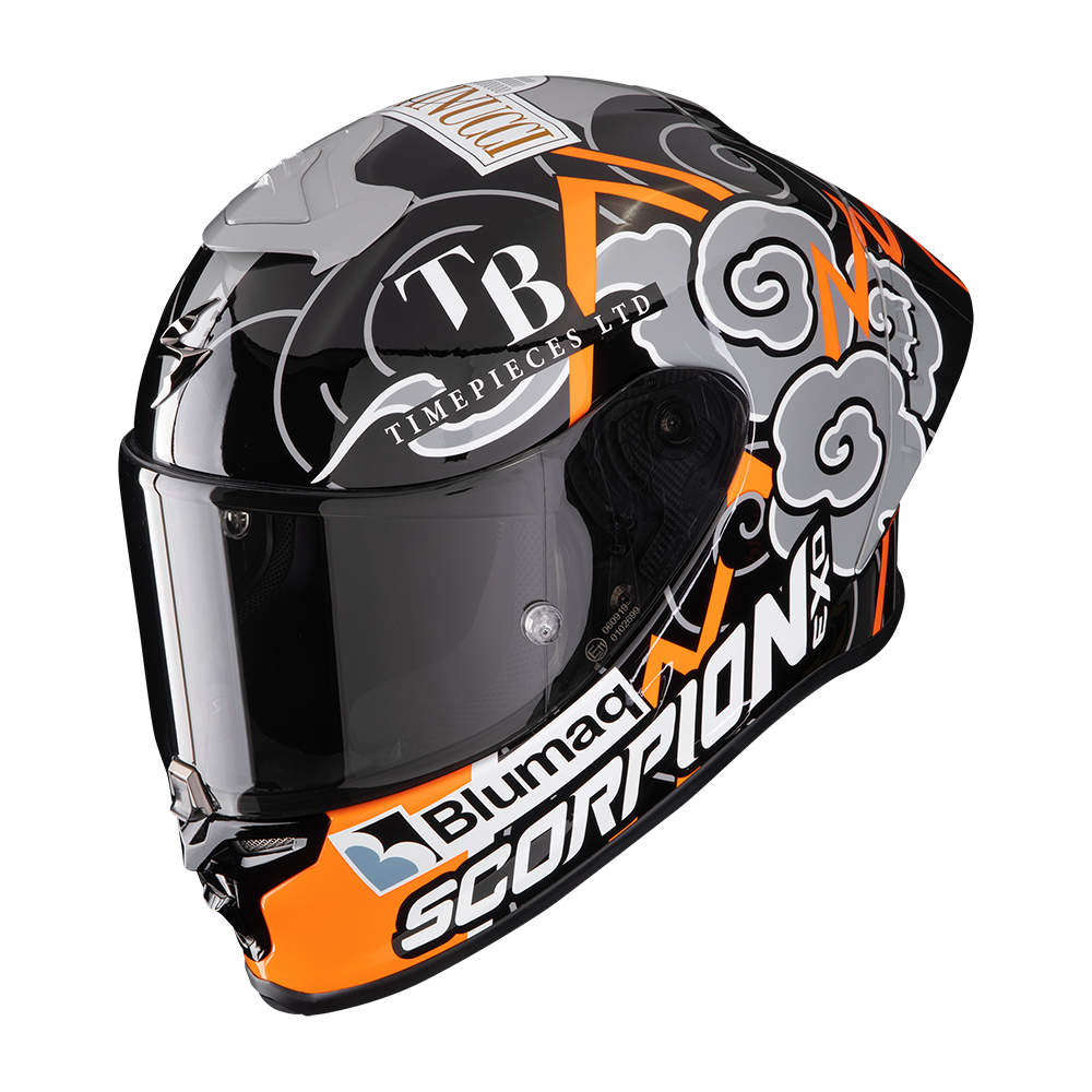Casco Scorpion Exo-R1 Evo Air FIM Racing #1 Réplica Aron 2024