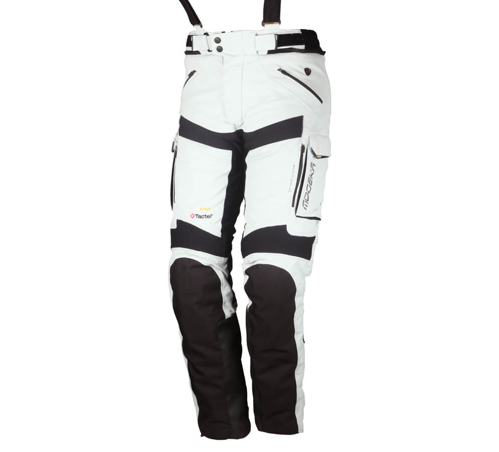 Modeka *Tacoma III pants Light Gray/Black
