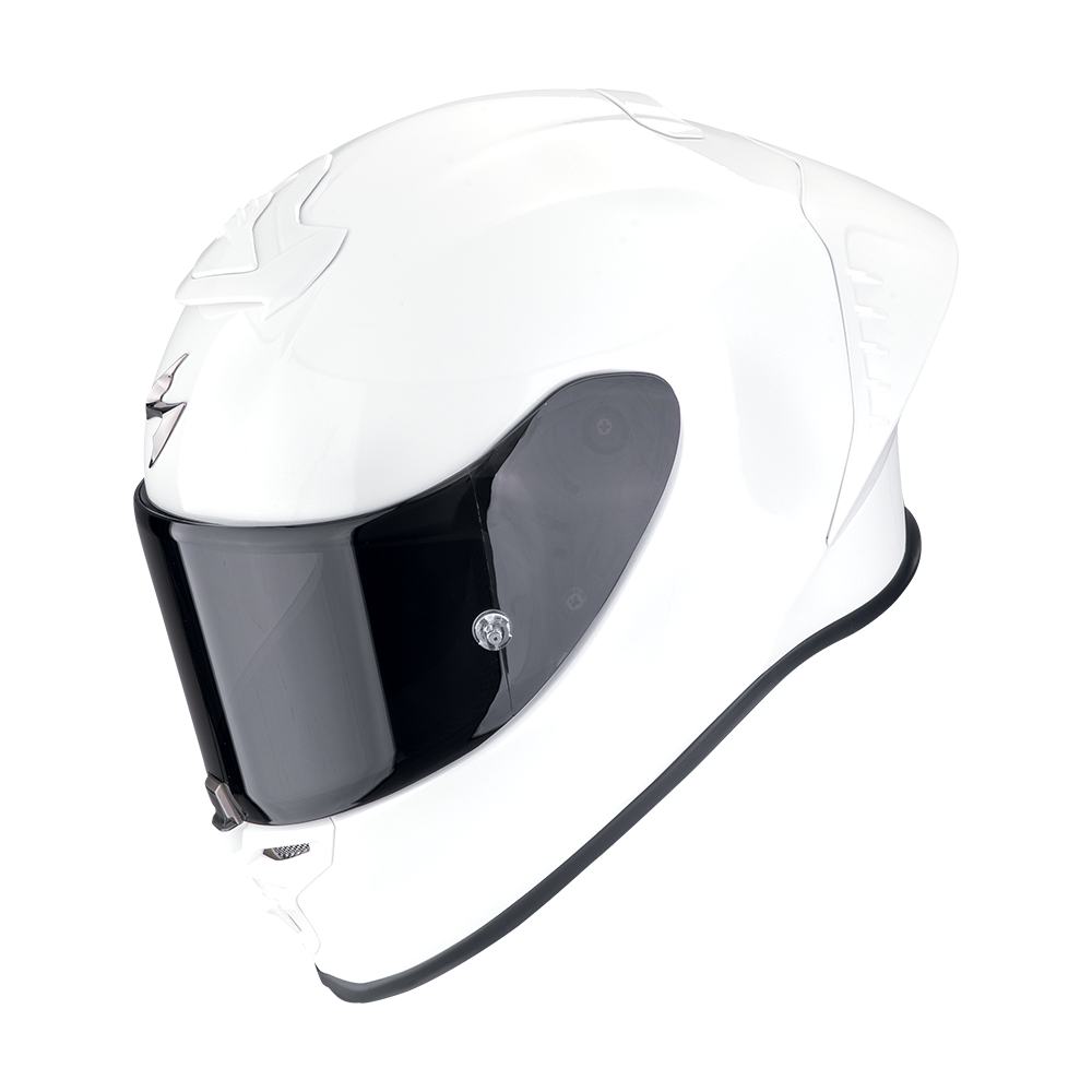 [111-100-70-02] Casco Scorpion Exo-R1 Evo II Air Liso Perla Blanco (XS)