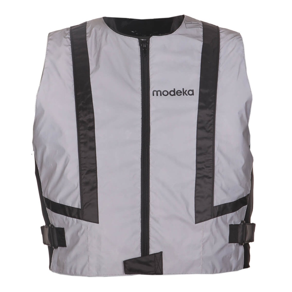 Chaleco Reflectante Modeka Doc Silver