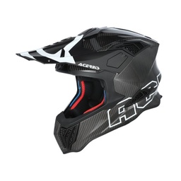 Casco Acerbis Airstrike-C Negro/Blanco