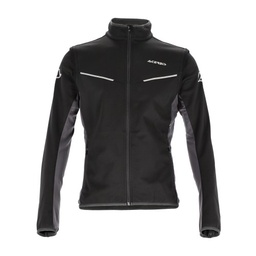 Chaqueta Acerbis Softshell Track Negro/Gris
