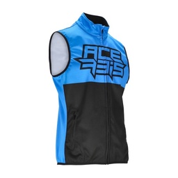 Chaleco Acerbis Softshell Linear Negro/Azul