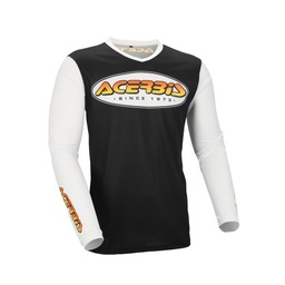 Camiseta Acerbis Mx J-Track Inc. 2.0 Negro 2