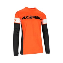 Camiseta Acerbis Mx J-Track Inc. 2.0 Naranja/Negro