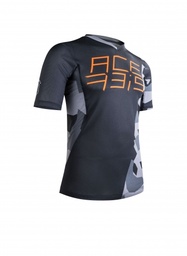 Camiseta Acerbis Mtb Combat Negro/Gris
