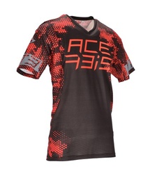 Camiseta Acerbis Mtb Drakaris Negro/Rojo