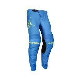 Pantalones Acerbis Mx Track Inc. Azul/Amarillo