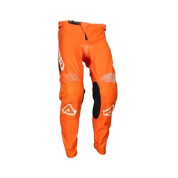 Pantalones Acerbis Mx Linear Lugo Naranja/Blanco
