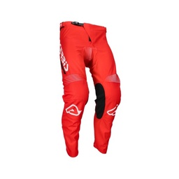 Pantalones Acerbis Mx Linear Lugo Rojo/Blanco