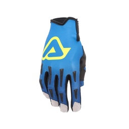 Guantes Acerbis Mx X-P 2.0 Azul/Amarillo
