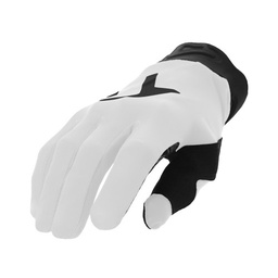 Guantes Acerbis Mx Linear 2.0 Niño Blanco/Negro