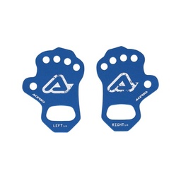 Guantes Acerbis Debajo Del Palmino Azul/Blanco