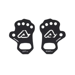 Guantes Acerbis Debajo Del Palmino Negro/Blanco