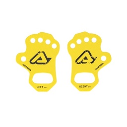 Guantes Acerbis Debajo Del Palmino Negro/Amarillo