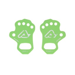 Guantes Acerbis Debajo Del Palmino Verde/Blanco