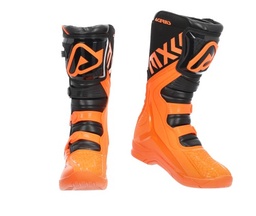 Botas Acerbis Naranja/Negro