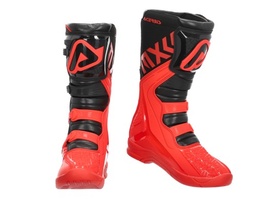 Botas Acerbis Rojo/Negro
