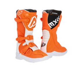 Botas Acerbis Naranja/Blanco