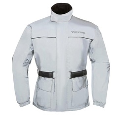 Chaqueta de Lluvia Modeka Rain Silver