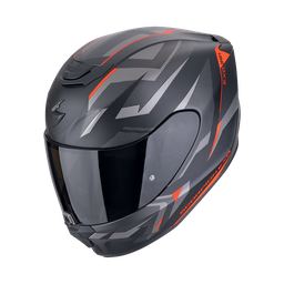 Casco Scorpion Exo-391 Aaxo Mate Negro-Rojo