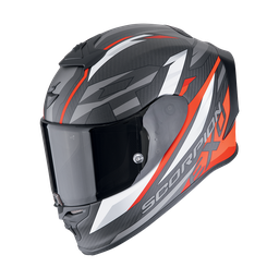 Casco Scorpion Exo-R1 Evo Carbon Air Runner Mate Negro-Rojo