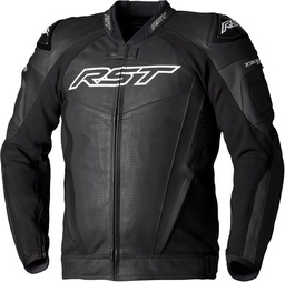 Chaqueta De Cuero Rst Tractech Evo 5 Ce Hombre - Negro