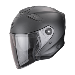 Casco Scorpion Exo-Gt Jet Liso Mate Perla Negro