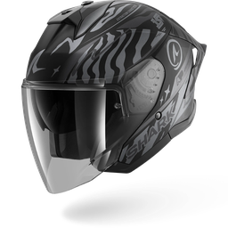 Casco Jet Shark Skwal Jet Cup Speed-Fancy Mat KAS