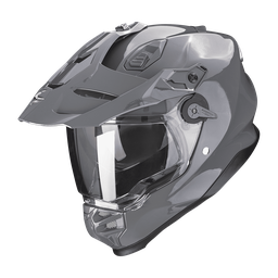 Casco Scorpion Adf-9000 Air Liso Gris Cemento